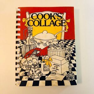 Vintage 70s Country Cookbook "Cook's Collage" Tulsa Oklahoma